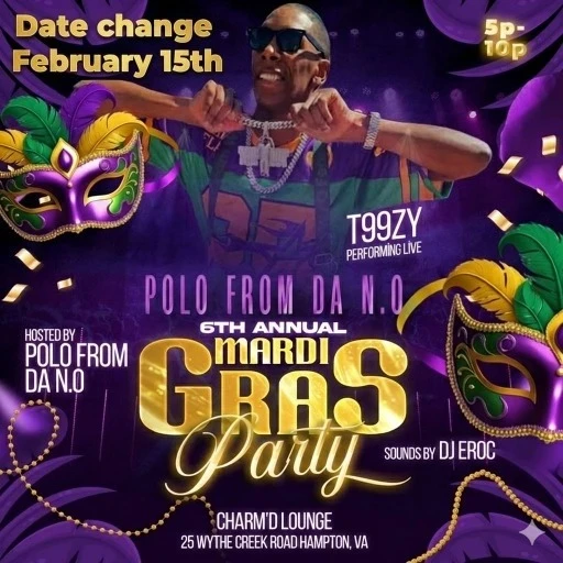 6th Annual Mardi Gras Party