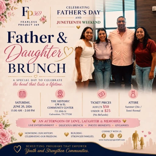 Father & Daughter Brunch — Juneteenth Weekend