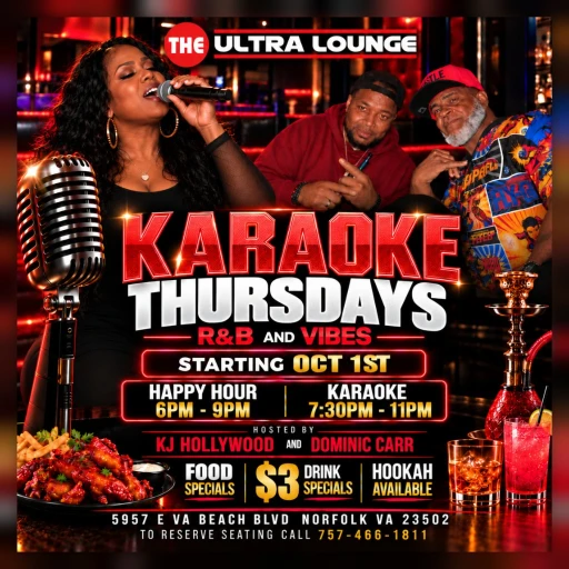 Karaoke Thursdays R&B and Vibes